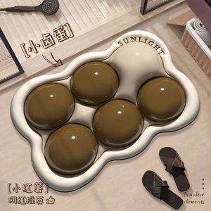Tapete Absorbente de Tierra de Diatomeas para Piso, Diseño Novedoso y Personalizado, Tapete Antideslizante para Baño y Entrada - Product Image 1