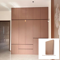 Série d'armoires murales personnalisées, armoire écologique moderne de grande capacité, mobilier de maison de haute qualité pour villa et appartement