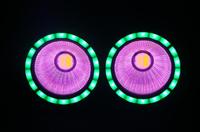 Blinder 2 yeux 2x100W CW WW COB LED scène lumière blanc chaud public pour mariages et Concert DMX512 contrôle IP20