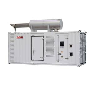 Generador de Energía Diésel AOSIF de 800kw 1000kva, Marca China de Buena Calidad, Motor Yuchai, Refrigerado por Agua, Cilindro Único, Abierto/Silencioso - Product Image 4