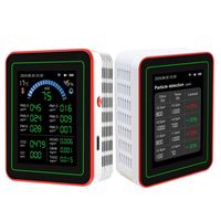 Analyseur d'air intelligent ZN-MT32 avec journal de données exportable, connectivité Wi-Fi et détection précise du HCHO pour une évaluation fiable