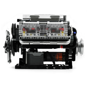 Kalıp kral V8 Motor MOC simülasyon ö<span class=keywords><strong>l</strong></span>çeği Model seti pil ve <span class=keywords><strong>L</strong></span> Motor elektrikle çalışan yapı taşları oyuncak arabalar hediye - Product Image 2