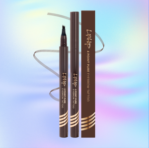 Lápiz de Cejas LIPHIP 01 Marrón Oscuro de 4 Puntas, Punta de Cuatro Horquillas, Resistente al Agua, Larga Duración, Crea Cejas Naturales con Aspecto de Pelo - Product Image 6
