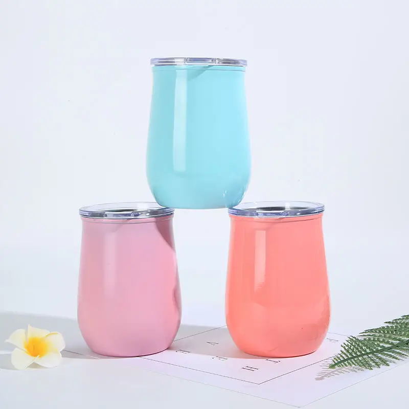 Biểu tượng tùy chỉnh sữa cà phê cách điện Mug với in thép không gỉ trứng cup