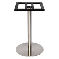 Pieds de table basse modernes en acier inoxydable meubles en gros pour bureau chambre à coucher hôpital extérieur cadre de pied de bureau central en métal