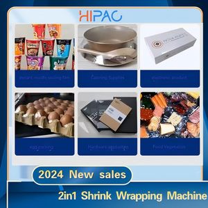 HIPAC 450LA Machine à plastifier semi-automatique à sceller Type de boîte commerciale pour l'emballage de sachets de boissons alimentaires Film d'ensachage PVC/POF - Product Image 6