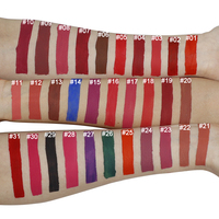 Rouge à lèvres liquide mat longue tenue pas cher, sans cruauté, personnalisable avec votre propre logo (marque privée)