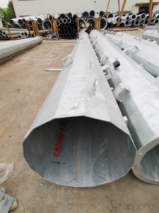 テレコムモノポールタワー5-50m高さカスタマイズされた形状 - Product Image 6