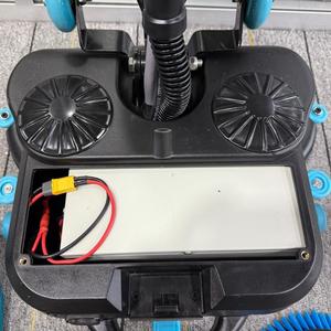 Machine de nettoyage de sols à batterie, compacte, pour usage domestique, autolaveuse autoportée pour l'entretien des sols d'usine et d'atelier - Product Image 6