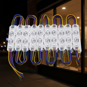 Módulo de Luz LED para Publicidad 5050 RGB DC 12V IPX6 Impermeable, Montaje en Pared para Letreros de Tiendas en Exteriores - Product Image 2