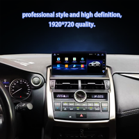 ACARDASH Écran Android 14 Snapdragon 668S CPU Octa Core de 10,25 pouces pour Lexus NX Series 2014-2017 avec Carplay sans fil Android Auto