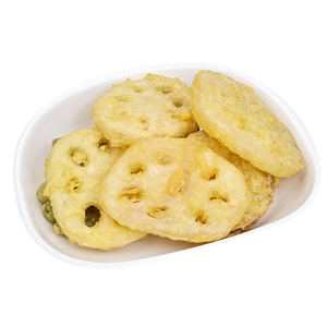 เทมปุระราก<span class=keywords><strong>บัว</strong></span>ทอดสำหรับหม้อทอดอาหารมังสวิรัติแบบไม่เหมือนใครอาหารญี่ปุ่นแช่แข็ง - Product Image 1