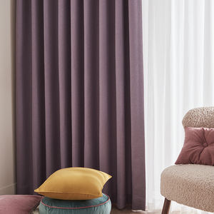 Cortina plegable de doble capa de Organza, doble capa, blanca, moderna, a buen precio, venta al por mayor - Product Image 6