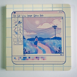 Oem tùy chỉnh chuyên nghiệp PU da watercolour <span class=keywords><strong>Sketchbook</strong></span> acid-miễn phí trống trang vẽ Pad cho trẻ em bìa cứng may thấp moq - Product Image 1