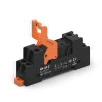 RY-ele Kit de socle de relais électromagnétique personnalisable RX1CO-A220L & RX1COF 5 broches 16A 250VAC, scellé, miniature, en alliage d'aluminium