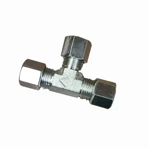 Coude en acier au carbone 90 degrés 1/4 JIC mâle à 1/8 NPT mâle fileté mâle adaptateur de tuyau hydraulique