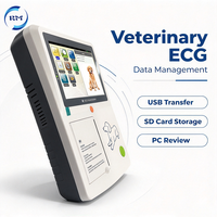 Enregistreur ECG vétérinaire numérique avec échantillonnage synchrone 12 dérivations pour le diagnostic cardiaque animal