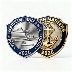 Monedas de Desafío Personalizadas de Cobre, Latón, Plata y Oro, Fabricadas en Inglaterra por Golden Maker Manufacturer, con Placa de <span class=keywords><strong>Rumania</strong></span> - Product Image 2