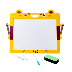 COMMIKI grosir gambar meja lucu lukisan seni sandaran papan tulis kayu lipat anak-anak meja kuda-kuda - Product Image 2