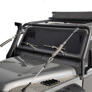 Pièces de rechange pour pare-brise en métal <span class=keywords><strong>Defender</strong></span> Bronco G500 MST KM2 pour véhicule RC 1/10 AXIAL SCX10 JEEP Cherokee TRAXXAS <span class=keywords><strong>TRX4</strong></span> - Product Image 4