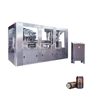 Hengyu carbonated beer can fillier/ beer canning filling machine with complete technical support