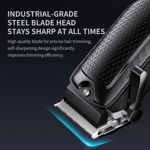 <span class=keywords><strong>Tondeuse</strong></span> à <span class=keywords><strong>barbe</strong></span> professionnelle de <span class=keywords><strong>bonne</strong></span> qualité avec batterie rechargeable longue durée, ensemble de 2 tondeuses à cheveux sans fil - Product Image 4