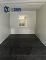 Zhongchen Kit de cabine en acier préfabriquée moderne et modulaire, bureau mobile et showroom, conception démontable pour habitation en conteneur