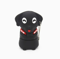 Venta al por mayor de China Perro de dibujos animados Formas USB Flash Disk Memory Stick 2,0 2GB 4GB 8GB 16GB 32GB 64GB 128GB USB Flash Pen Drive