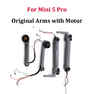 Bras de moteur d'origine pour drone DJI <span class=keywords><strong>Mini</strong></span> 5 <span class=keywords><strong>Pro</strong></span> – Pièces de rechange et accessoires pour train d'atterrissage avant, arrière, gauche, droit - Product Image 1