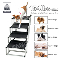 Escalier pour chien sur mesure pour voiture, réglable, 5 marches, pliable, pour SUV, pick-up, fabricant
