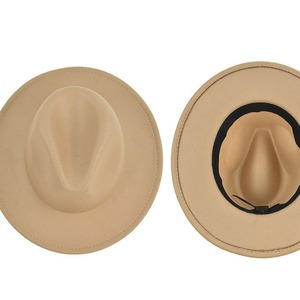 Chapeau de <span class=keywords><strong>cowboy</strong></span> rétro en fibre de polyester, couleur unie, à bord plat, durable et réglable, idéal pour les voyages en extérieur - Product Image 6