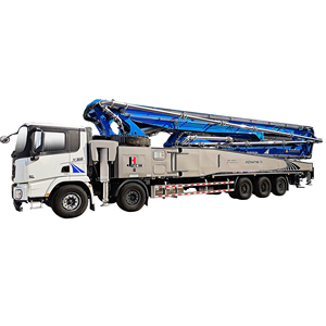 Camion pompe à béton de petite taille de marque JUHE, 17m, 25m, 30m, châssis HOWO, camion monté sur camion, mini pompe à béton à flèche - Product Image 2