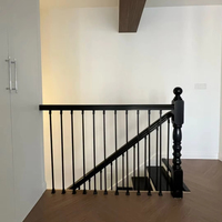 2025 personnalisé nouvelles tendances appartements modernes en bois massif MDF poutre centrale escalier Direct Guangdong Foshan