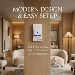 <span class=keywords><strong>Sonnette</strong></span> sans fil Luckarm à piles, haute qualité, deux récepteurs, <span class=keywords><strong>sonnette</strong></span> <span class=keywords><strong>filaire</strong></span> pour maison et appartement, directement de l'usine - Product Image 4