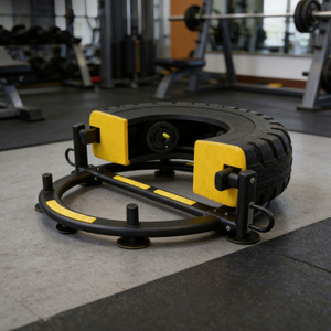 Máquina de Entrenamiento para Volteo de Neumáticos que Ahorra Espacio, Estructura Compacta, Equipo de Gimnasio Funcional para Espacios Limitados - Product Image 4