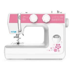 YS-989 Family Sewing Machines Manufacturer Electric High Speed Overlock Household Sewing Machine With Table