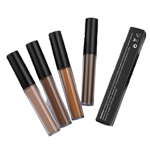 Tinte de <span class=keywords><strong>Cejas</strong></span> Marrón de Doble Punta de Marca Privada, Crema Estilizadora Impermeable, Potenciadores, Gel para <span class=keywords><strong>Cejas</strong></span> <span class=keywords><strong>en</strong></span> Tubo Blanco Personalizado, Maquillaje de Ojos - Product Image 1