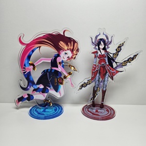 Supports en acrylique personnalisés OEM/ODM pour précommandes – Personnages de League of Legends : Zoe, Irelia - Product Image 1