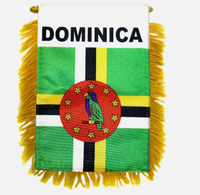 Drapeau Belize drapeau suspendu petit Mini drapeaux de voiture bannières rétroviseur décoration avec ventouse bannière à franges dorées