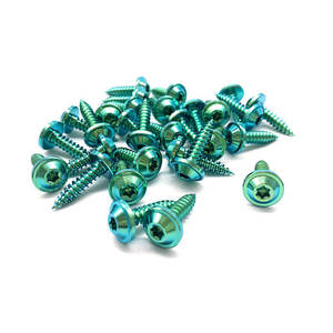 Factory Custom Head Torx Flying Saucer Head <b>Self</b> <b>Tapping</b> <b>Screws</b> Anodized Colored Motorcycle Titanium <b>Screw</b> - Product Image 4