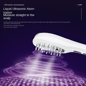 Cepillo Masajeador Eléctrico para el Cuero Cabelludo 6 en 1 con Microcorriente EMS y Spray de Nano Niebla para el Crecimiento del Cabello - Product Image 4
