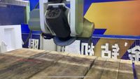 Scie à pont CNC 5 axes Jinzuan pour la découpe de pierre, marbre et granit