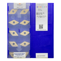 Plaquettes en carbure ZCC DNMG YBC251 DNMG 150608 PM Zhuzhou Rhombus 55 °   Outils de tournage CNC, outils de coupe pour tour, plaquettes en carbure Dnmg