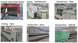 Sợi PV 36S/1 90% <span class=keywords><strong>polyester</strong></span> 10% viscose xoáy hoặc sợi vòng - Product Image 3