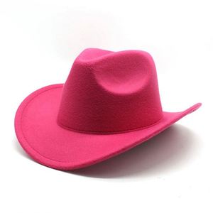 Sombrero de Vaquero de Ala Ancha de Alta Calidad para Hombre, Estilo Occidental, Poliéster y Algodón, Impresión Serigrafiada, 4 Estaciones, Uso Promocional - Product Image 4
