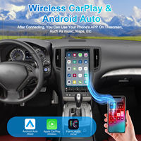 Navihua 13.6 pouces pour Infiniti G37 G35 Q40 Q60 2007-2015 écran vertical autoradio Android DVD Audio GPS lecteur de navigation