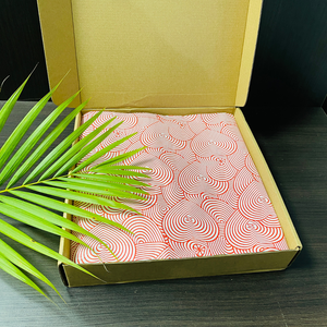 Papier d'art simple face personnalisable Kraft lisse avec surface fine et uniforme pour logo imprimé et motif Type de papier fantaisie - Product Image 5