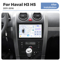Lecteur multimédia automobile MEKEDE X40 8+128G, résolution 2000*1200, 4G WIFI DSP RDS, radio Android AM FM GPS pour Haval H3 H5 2011-2016