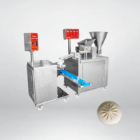 Machine à Xiao Long Bao automatique en acier inoxydable SUS304, haute capacité 60-80 pièces/min, certifiée CE