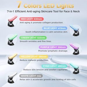 เครื่องนวดหน้าและวิทยุริมฝีปากสีแดง-เบา-อุปกรณ์บำบัดสำหรับใบหน้าและลำคอสำหรับดูแลผิวออกแบบได้ตามต้องการ - Product Image 5